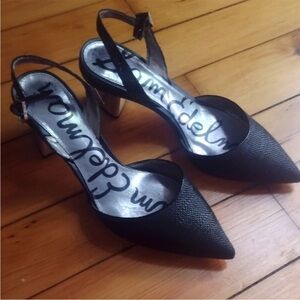 Sam Edelman Block Heel Slingbacks